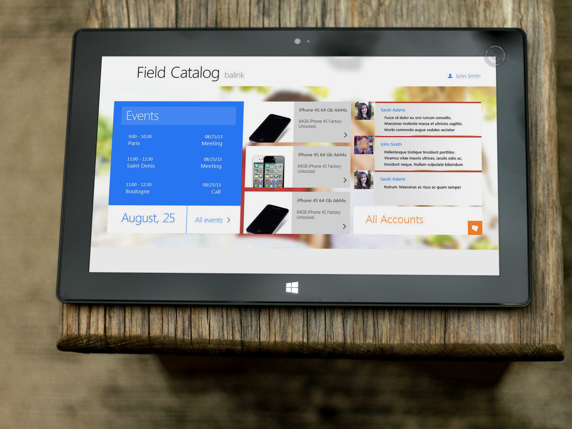 SalesForce Field Catalog